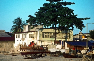 Der Hafen von Stone Town, Sansibar